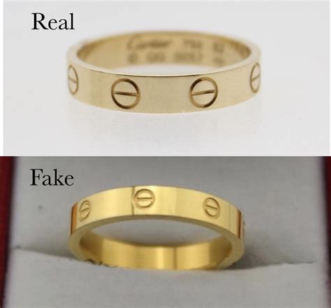 fake vs real cartier love ring|cartier ring 750 52833a 1t0.